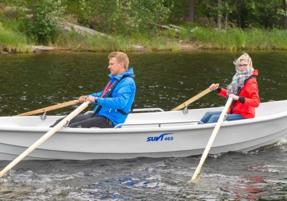 Suvi 465 Sadevesityhjentyvä Soutuvene Salomarine