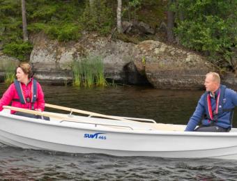 Suvi 465 Sadevesityhjentyvä Soutuvene Salomarine